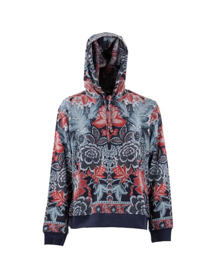 Shop ETRO  Felpa: Etro felpa in cotone con cappuccio.
Cappuccio con coulisse.
Polsini e fondo elasticizzati.
Composizione: 100% Cotone.
Made in Italy.. MRMB0034 AK950-X0883
